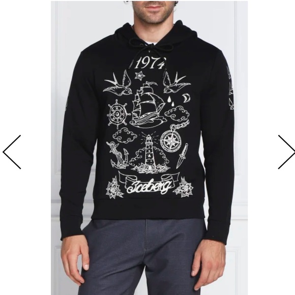 ICEBERG embroidered hoodie - Picture 6 of 6